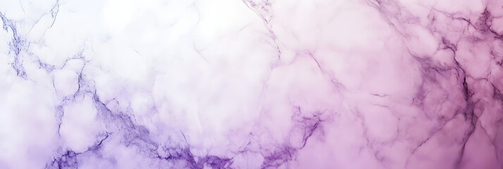 Wall Mural - high-resolution abstract marble texture in soft purple tones - wide banner