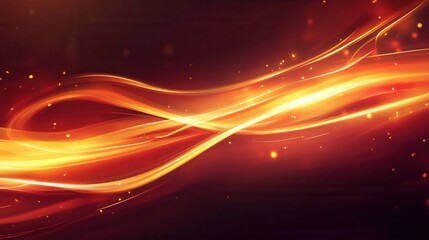 Fototapete - Dynamic fire-inspired background featuring deep red and orange flames with glowing embers and intense lighting effects for vibrant energy