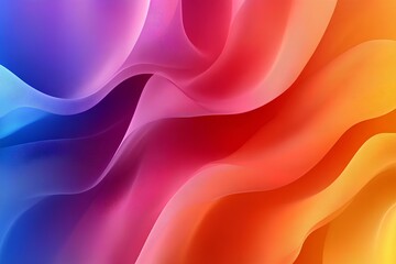 Wall Mural - abstract rainbow background. generative ai