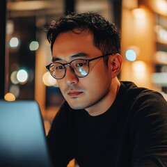 Aufkleber - Professional working with AI