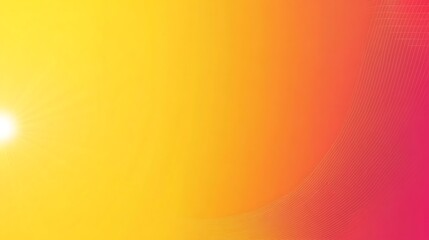 Poster - Dynamic gradient background with light effects and subtle line wave