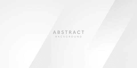 Wall Mural - abstract grey background with minimalist diagonal shadow lines
