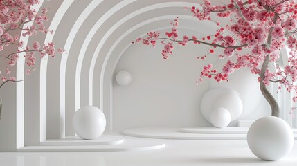 Poster - 3d wallpaper abstract background 