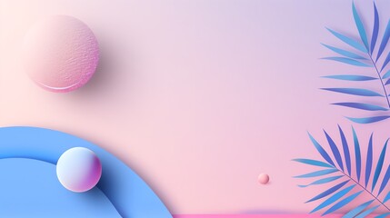 Poster - modern 3d business background 