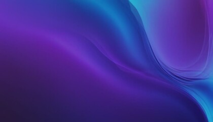 Wall Mural - abstract blue and purple wave background, flowing and gradient with vibrant colors 4K Motion loop video 