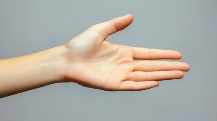 Poster - A person extending their hand in a universal sign of friendship or assistance