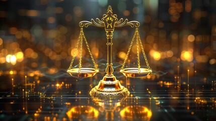 Poster - Balancing justice with ai technology in virtual courtrooms during the future of judiciary trials