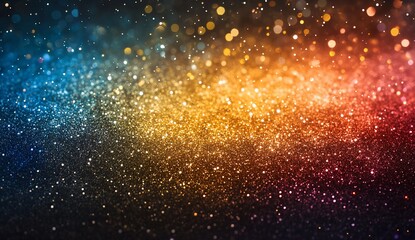 Poster - Abstract colorful background of sparkling glitter for celebration, party or design