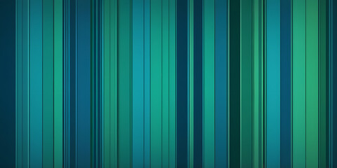 Poster - emerald stripes: abstract image of a vibrant composition of vertical lines in varying shades of emer
