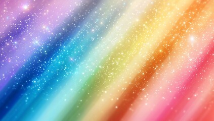 Poster - Rainbow gradient color background design for web graphics and product presentation