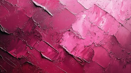 Poster - Pink and purple impasto paint texture.  Background design for website
