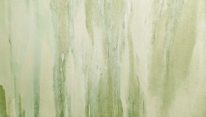 Poster - textured green abstract painted canvas with soft brush strokes and subtle gradient for background, designs, or art projects

