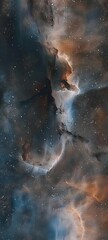 Wall Mural - a mystical cosmic nebula rich in colors