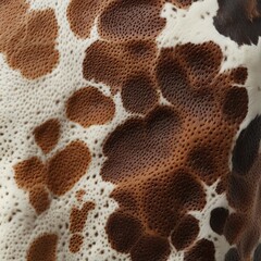 brown cattle fur texture shows hairy animal coat