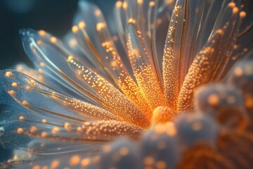 Poster - A detailed image of a single flower with a blurred background, great for highlighting the beauty of nature