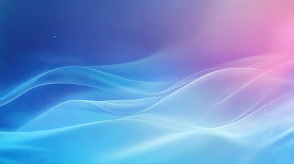 Leinwandbilder - Subtle abstract blue gradient with a soft glow and gentle transitions for modern UI and web backgrounds