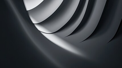 Leinwandbilder - Subtle gray gradient background with sophisticated shadow play for premium product marketing