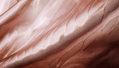 Poster - luxurious rose gold textured fabric with abstract shimmering pattern, perfect for fashion, interior design, and background
