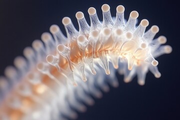 Aufkleber - Delicate tentacles of a sea anemone, ideal for underwater or ocean-themed designs