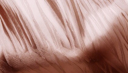 Poster - luxurious rose gold textured fabric with abstract shimmering pattern, perfect for fashion, interior design, and background