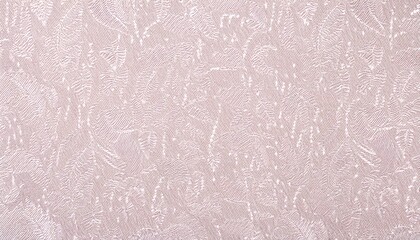 Poster - soft pastel pink jacquard fabric with delicate floral pattern, ideal for upholstery, home decor, and elegant textile design