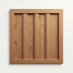 Poster - Wooden panel features six slats, wood grain design. Brown color. Texture rich surface. Ideal wall, floor background. Use in construction, decor projects. Rustic, vintage aesthetic adds charm.