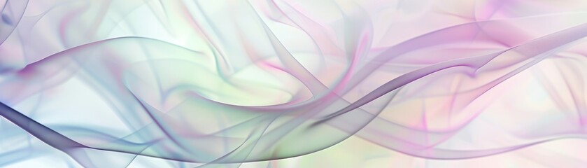Fototapete - Abstract effect soft thin pastel background with smoke and wavy elements Abstract background.