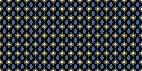 Simple geometric pattern abstract rhombus shape motif classic blue minimal background. Repeat tiny small element modern fabric design textile swatch ladies dress, man scarf, shirt all over print block
