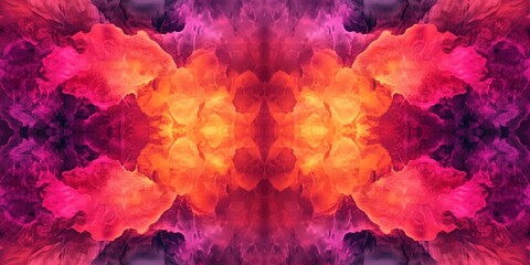 Poster - pink red crimson scarlet pink magenta coral orange orchid, cherry raspberry purple abstract backgrou