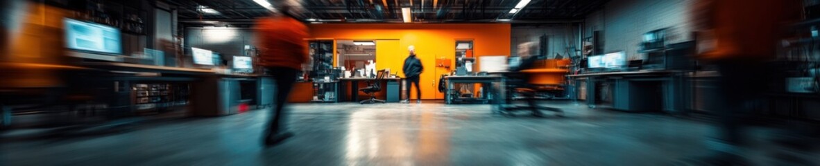 Poster - Hybrid Workspace Dynamics Immersive Tech and Collaborative Research Environment - Next-Gen Professional Productivity in Motion