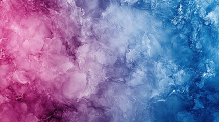 Poster - An abstract artwork featuring blending colors and cloud like textures