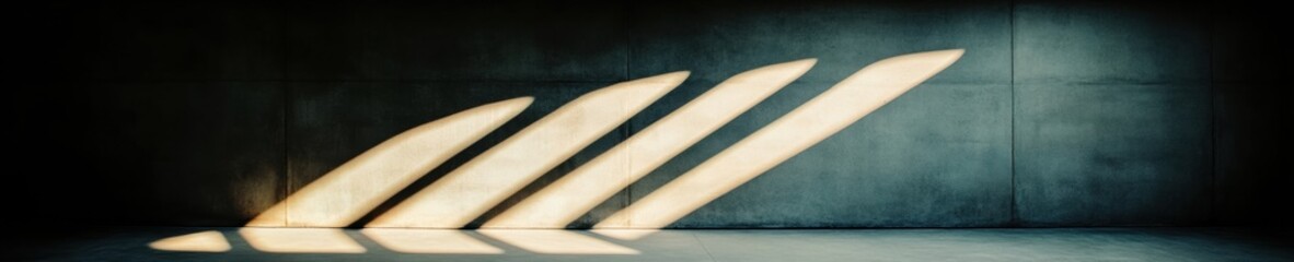 Poster - Minimalist Stadium Illumination Architectural Light Design Revealing Structural Precision in Modern Sports Venue Technology