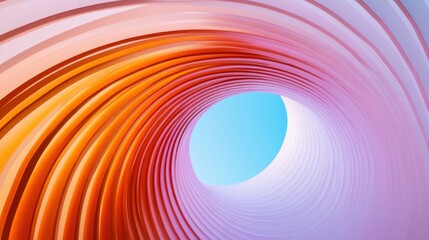 Poster - Gradient Vortex Visualization Immersive Digital Art Exploring Parametric Design, Fluid Dynamics, and Next-Gen Creative Technology Landscapes