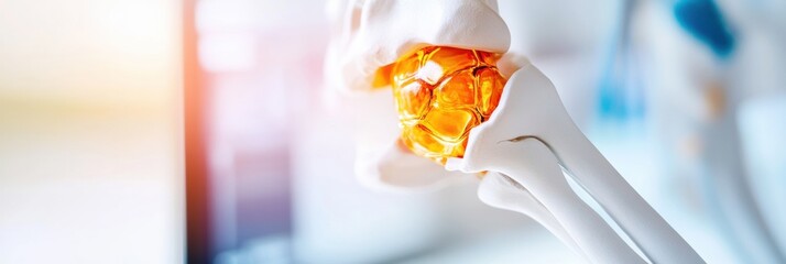 Aufkleber - Precision Medical Innovation Futuristic Biotech Visualization of Molecular Diagnostics with Translucent Golden Capsule in Advanced Clinical Research Environment