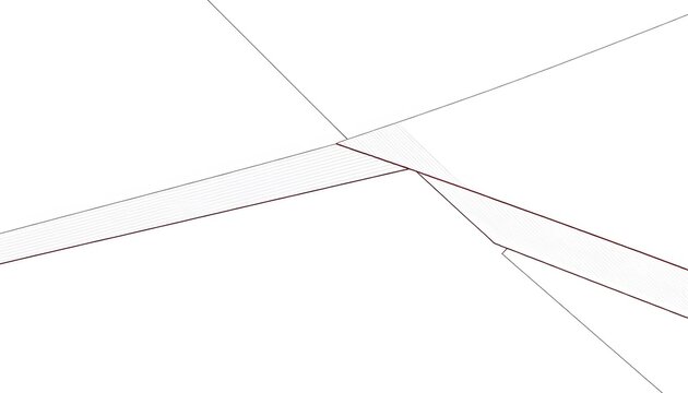Abstract Geometric Lines Intersection
