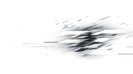 Poster - abstract motion blurred lines in modern graphic design background