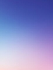 Poster - Calm gradient sky transitioning from lavender to pale blue with space for serene text