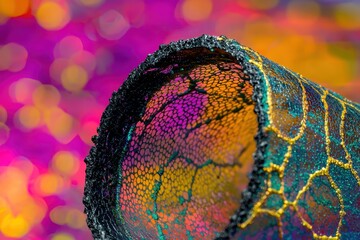 Poster - Colorful Abstract Patterns in Artistic Reusable Container Design