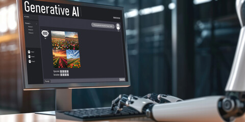 Poster - generative ai virtual assistant tools for prompt engineer and user for ease of engage artificial int