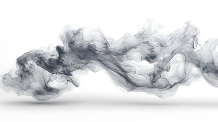 Wall Mural - Dark Smoke Towering Above high resolution hd image