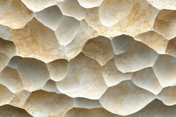 Poster - Abstract textured background featuring a beige, three-dimensional, uneven stone surface.