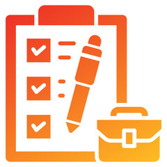 Poster - Task Glyph Gradient Icon