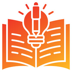 Poster - Learning Glyph Gradient Icon