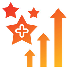 Poster - Skill Development Glyph Gradient Icon