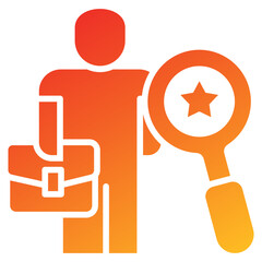 Poster - Evaluation  Glyph Gradient Icon