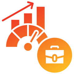 Poster - Metric Glyph Gradient Icon