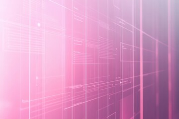 Fototapete - Sleek UIUX wireframe design background with floating mockups and grid lines for digital branding