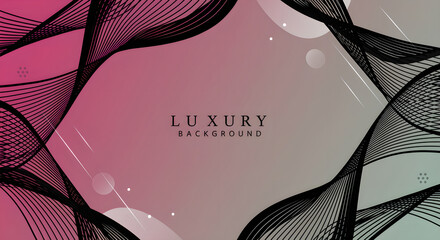 Poster - Abstract luxury background for festive event design, decorative element, elegant wallpaper, business card, invitation with creative geometric shapes & gradient colors