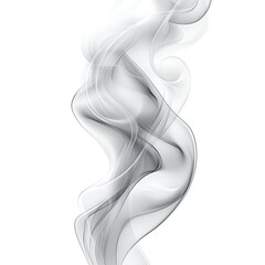 Wall Mural - Ethereal Smoke Patterns Digital Artwork high resolution hd design