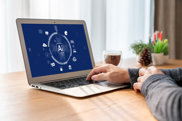 Poster - generative ai virtual assistant tools for prompt engineer and user for ease of engage artificial int
